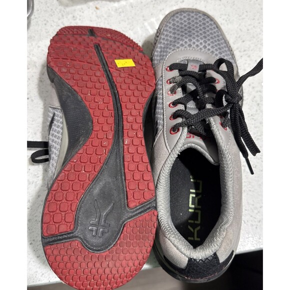 Kuru Men’s Quantum Tungsten-Cardinal Athletic Shoes 10M Grey Red Accent EUC main image 5
